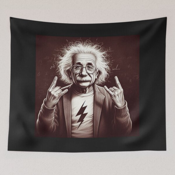 Item preview, Albert Einstein designed and sold by sevenmountains.