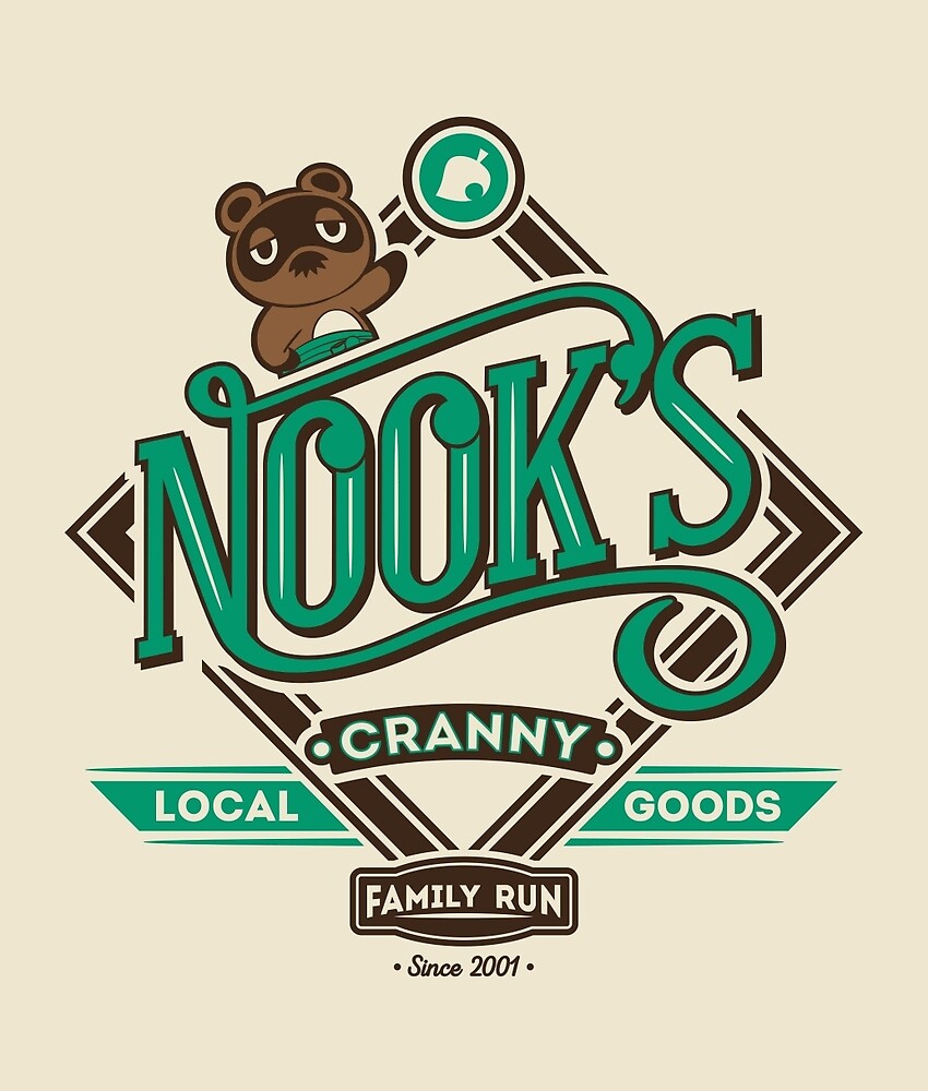 "Nook's Cranny" by owlhaus Redbubble