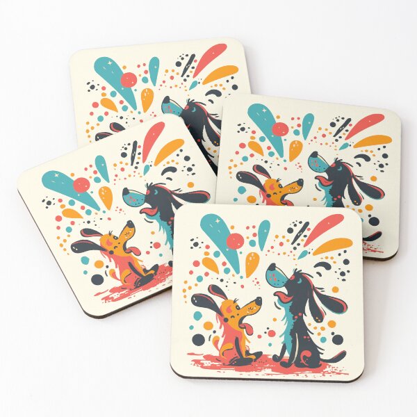Item preview, Paw-ty Pals: A Vibrant Canine Celebration designed and sold by Ipek Morel.