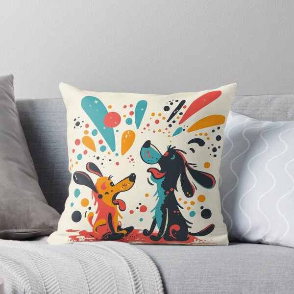Item preview, Paw-ty Pals: A Vibrant Canine Celebration designed and sold by Ipek Morel.
