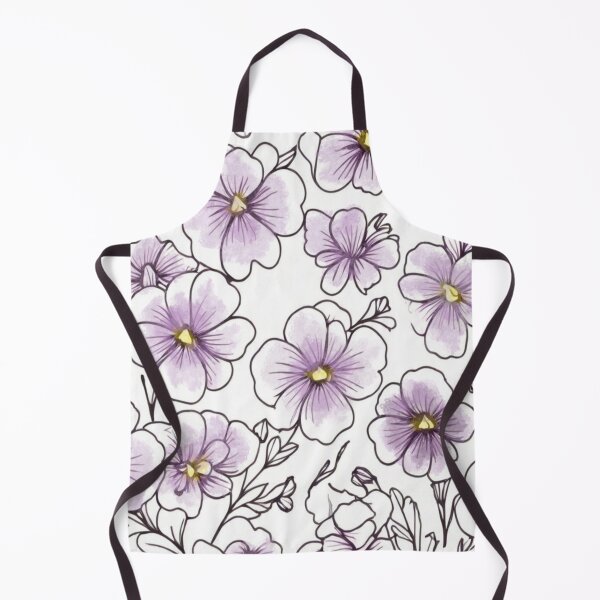 Item preview, Minimalist flowers watercolour designed and sold by Flowersonstuff.