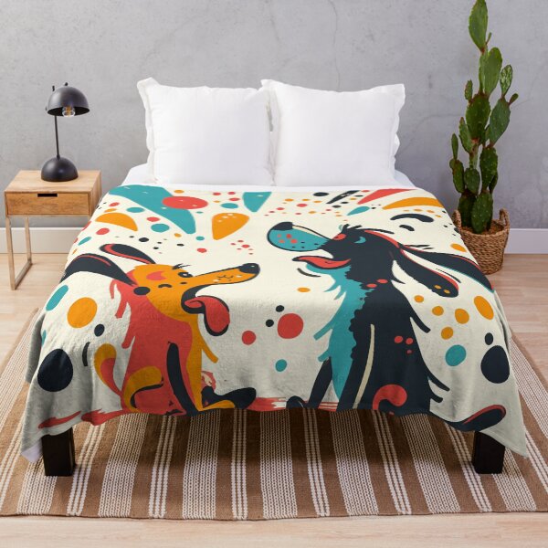 Item preview, Paw-ty Pals: A Vibrant Canine Celebration designed and sold by Ipek Morel.