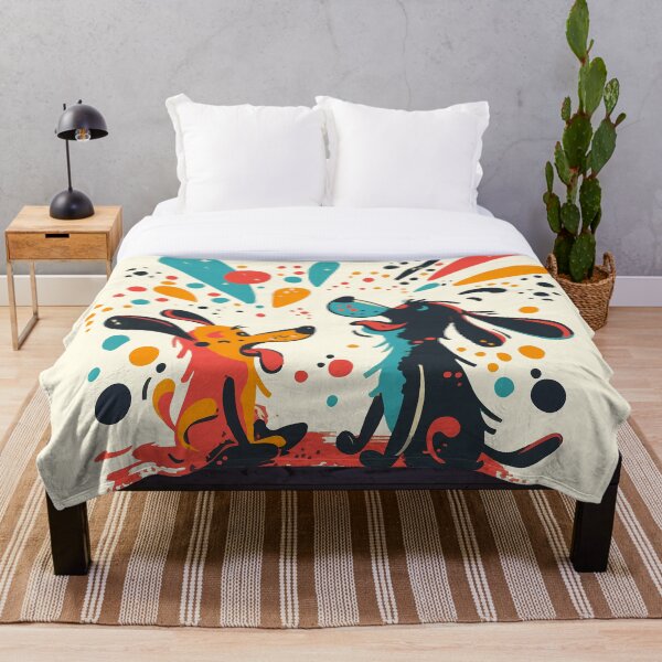 Item preview, Paw-ty Pals: A Vibrant Canine Celebration designed and sold by Ipek Morel.