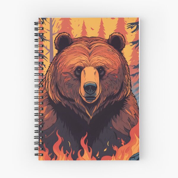 Item preview, Inferno Grizzly Bear designed and sold by WildlifeInc.