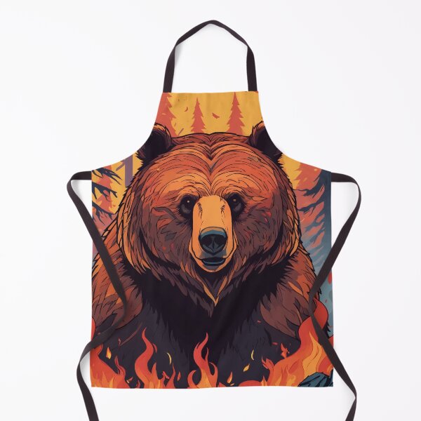 Item preview, Inferno Grizzly Bear designed and sold by WildlifeInc.