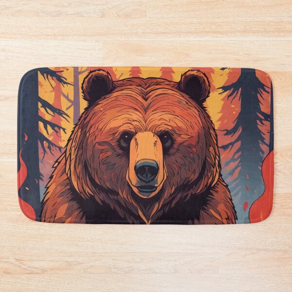 Item preview, Inferno Grizzly Bear designed and sold by WildlifeInc.