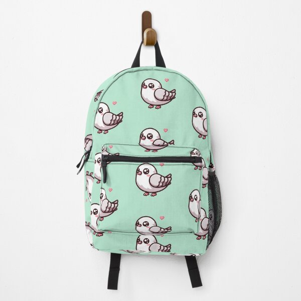 Item preview, Kawaii Pigeon White Kawaii Animal designed and sold by CritterManiaUK.