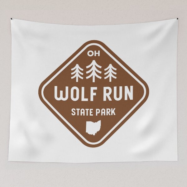 Item preview, Wolf Run State Park Ohio Rhombus designed and sold by bivenart.