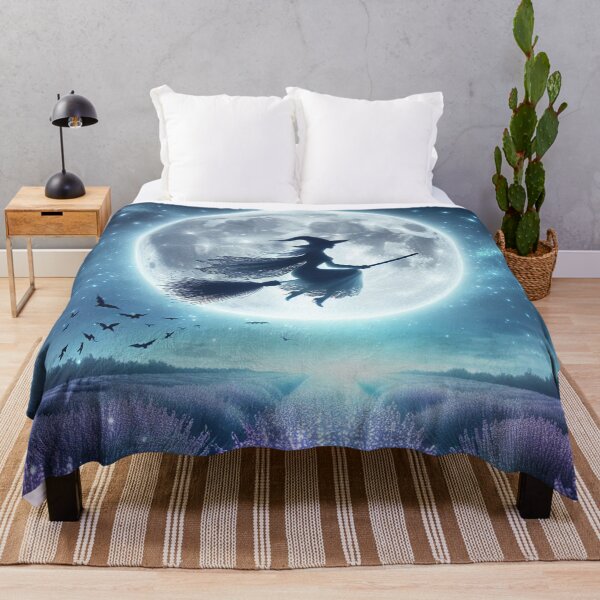 Item preview, Full Moon Over Lavender Field designed and sold by Simplybe1.