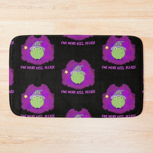 Item preview, Wizard frog wants more Kiss - Cute Kawaii Frog  designed and sold by ButtonBonanza.
