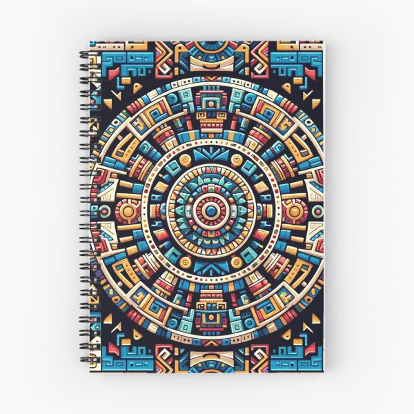 Item preview, repeating aztec inspired pattern designed and sold by TheScruffyGoose.
