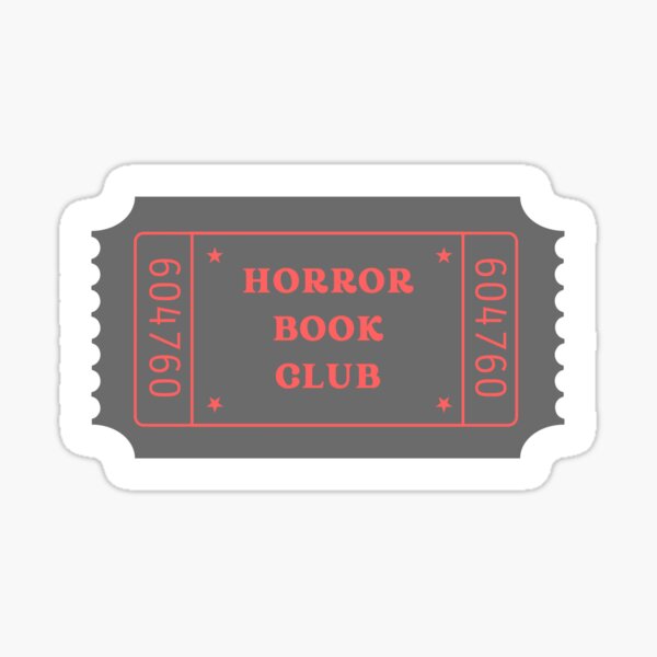Artikel-Vorschau von Horror-Buchclub, designt und verkauft von LAC Illustrations.