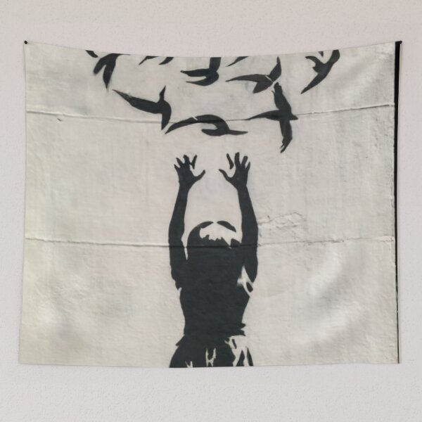 Item preview, Girl Stencil Graffiti designed and sold by Bomax121.