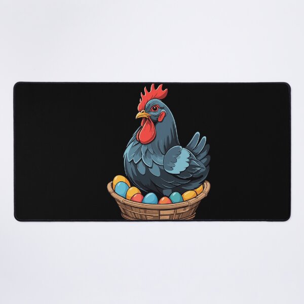 Item preview, Easter Chicken Colorful Cute Funny Easter Eggs Nest designed and sold by LuminOrb.