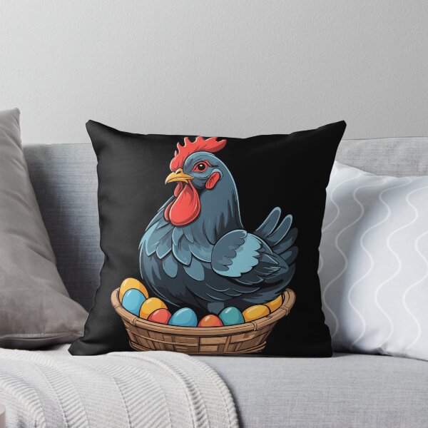 Item preview, Easter Chicken Colorful Cute Funny Easter Eggs Nest designed and sold by LuminOrb.