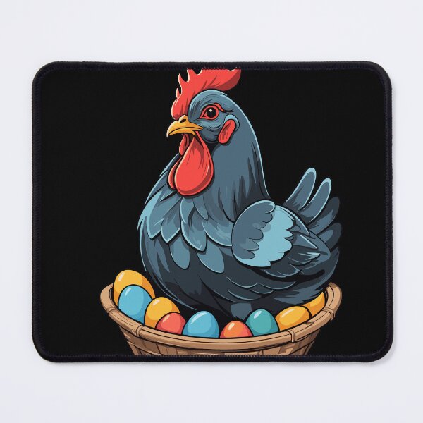 Item preview, Easter Chicken Colorful Cute Funny Easter Eggs Nest designed and sold by LuminOrb.