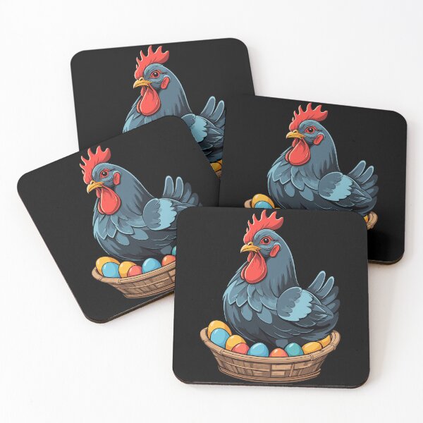 Item preview, Easter Chicken Colorful Cute Funny Easter Eggs Nest designed and sold by LuminOrb.