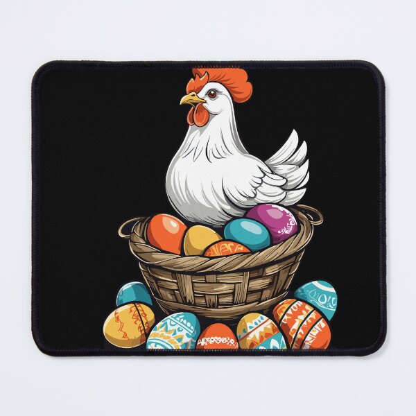 Item preview, Easter Chicken Colorful Cute Funny Easter Eggs Nest designed and sold by LuminOrb.