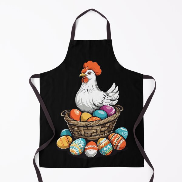 Item preview, Easter Chicken Colorful Cute Funny Easter Eggs Nest designed and sold by LuminOrb.