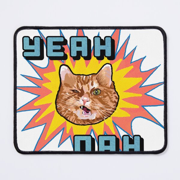 Item preview, Yeah nah cat flash designed and sold by Itchygrandpa.