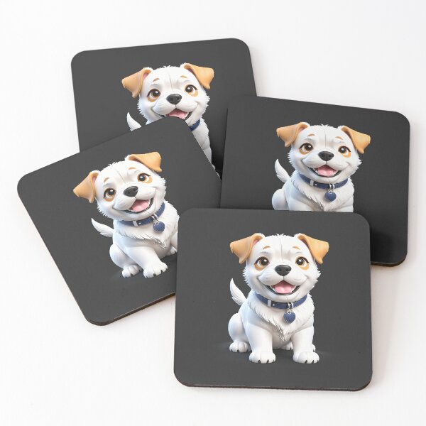 Item preview, A delightful and playful 3D illustration of a friendly Puppy with vibrant fur and expressive eyes designed and sold by yeekazar.