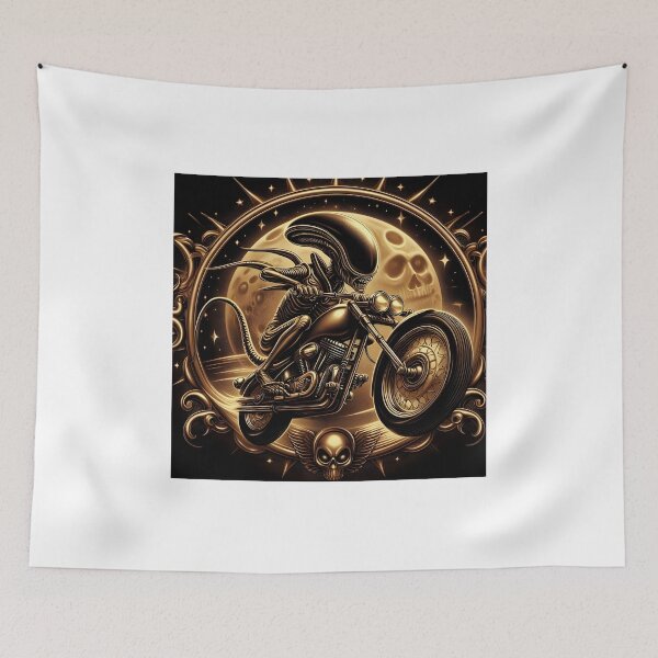 Item preview, Alien Raider designed and sold by SabyDigitalArt.