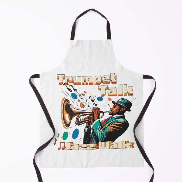 Item preview, Trumpet Talk, Jazz Walk Musician in 60s Swinging Vibe designed and sold by lozsart.