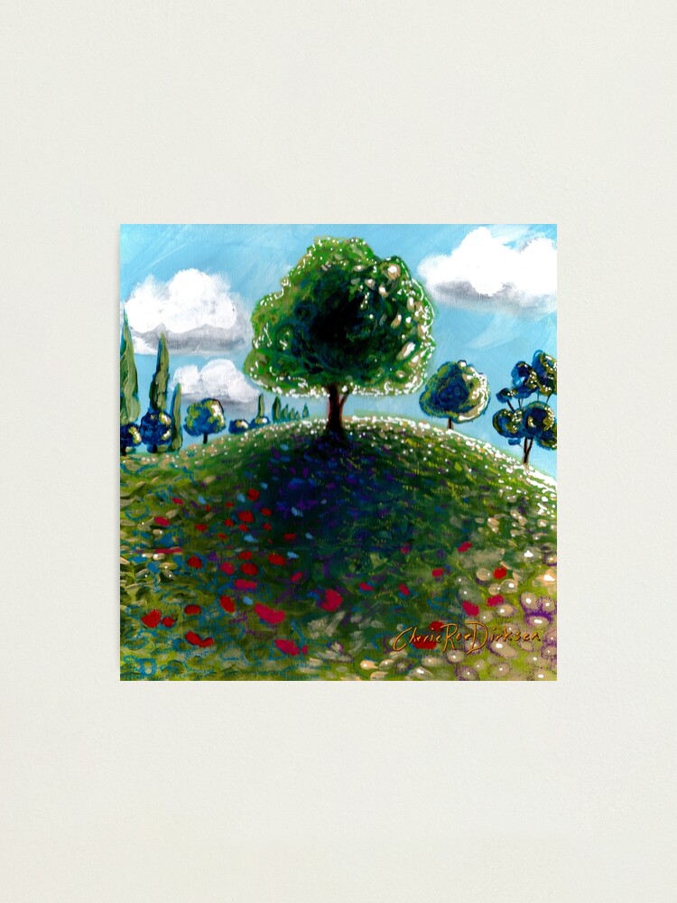 Alternate view of Hilltop Tree Photographic Print