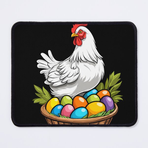 Item preview, Easter Chicken Colorful Cute Funny Easter Eggs Nest designed and sold by LuminOrb.