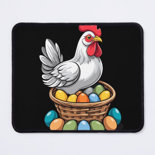 Item preview, Easter Chicken Colorful Cute Funny Easter Eggs Nest designed and sold by LuminOrb.