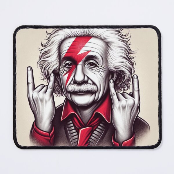 Item preview,  Albert Einstein designed and sold by sevenmountains.