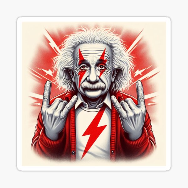 Item preview,  Albert Einstein designed and sold by sevenmountains.