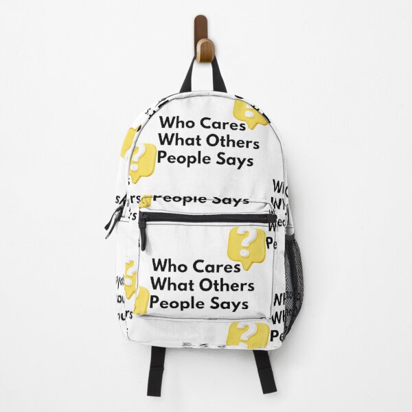 Item preview, Who Cares What Others People Says designed and sold by Xrzysiek.