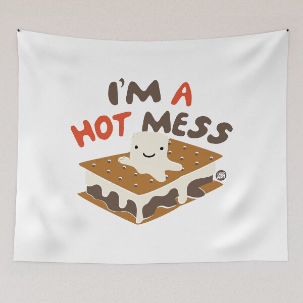 Item preview, I'M A HOT MESS SMORES designed and sold by TODD GOLDMAN.