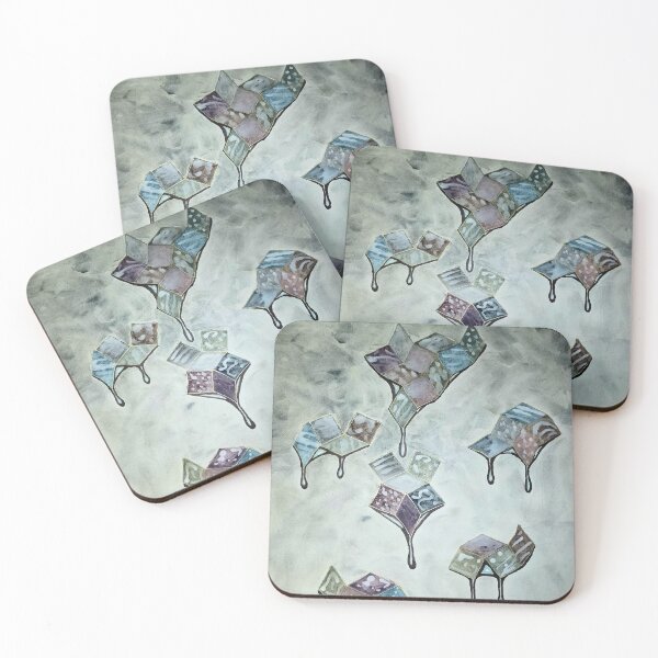 Item preview, Tessellate Charcoal Watercolor designed and sold by SoleiaFlur.