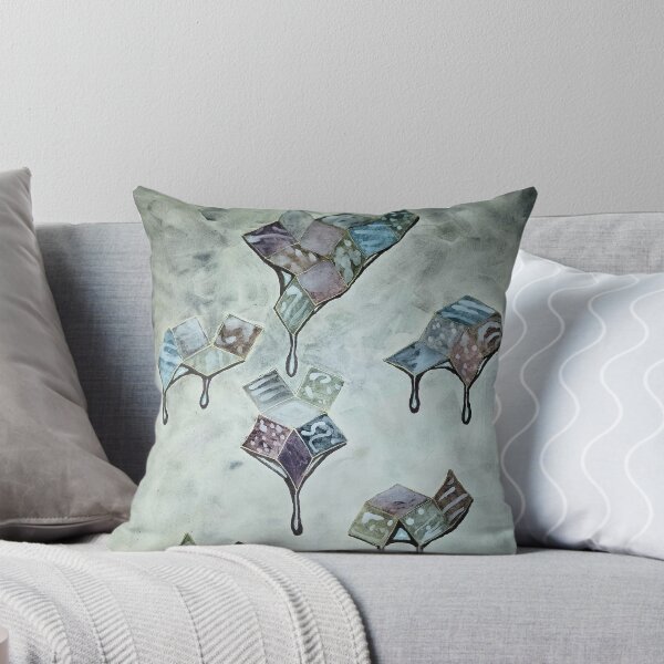 Item preview, Tessellate Charcoal Watercolor designed and sold by SoleiaFlur.