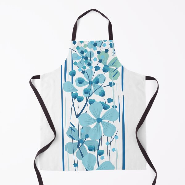 Item preview, Blue flowers in a bottle designed and sold by Deepness2023.