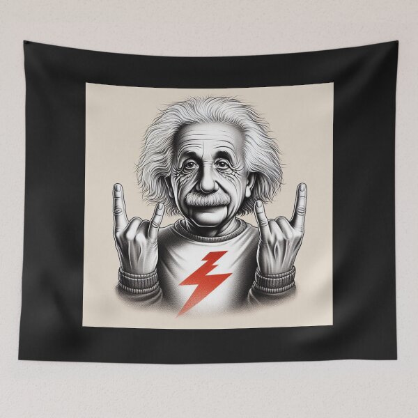 Item preview, Albert Einstein designed and sold by sevenmountains.