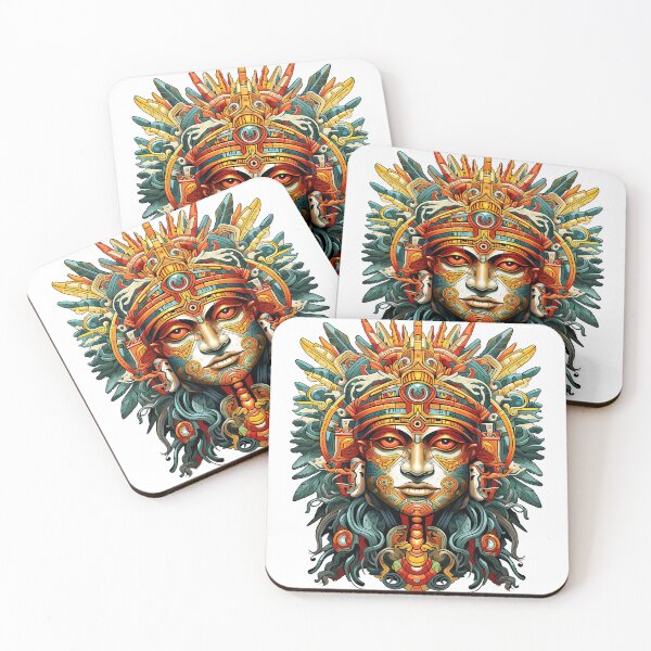 Item preview, Aztec Style Art / Design designed and sold by Lucy Goosy Art.