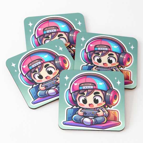 Item preview, Pixel Playtime: Adorable Gamer Avatar designed and sold by Rafaelmg503.