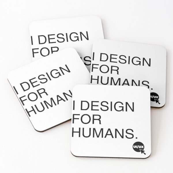 Item preview, UX: Design for humans only. designed and sold by Starving  Artist.