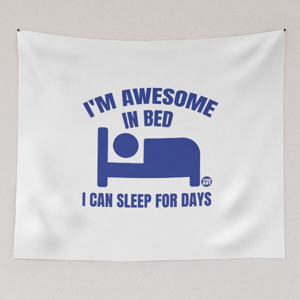 Item preview, IM AWESOME IN BED designed and sold by TODD GOLDMAN.