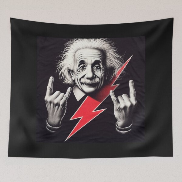 Item preview,  Albert Einstein designed and sold by sevenmountains.