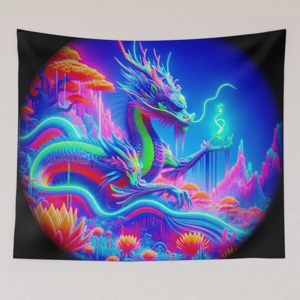 Item preview, The Magic Dragon (bright) designed and sold by Zendragon-Store.