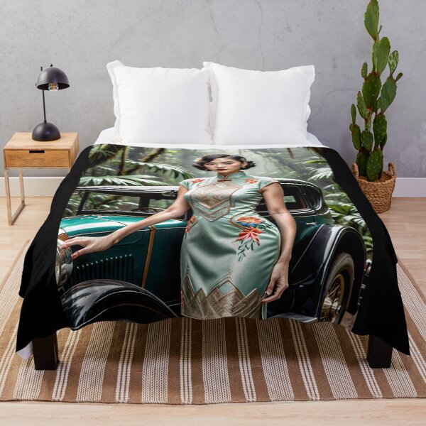 Item preview,  Pretty Women In Chinese Dress Old car designed and sold by NPC-Trader.