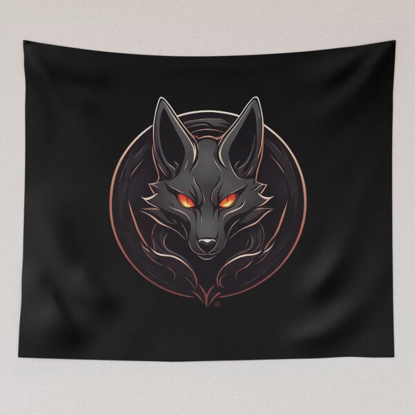 Item preview, Dark Megitsune, Fox God, Kitsune, Fan Art  designed and sold by Burn-Ego.