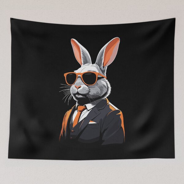 Item preview, Iconic Papa Bunny Easter Bunny Streetwear designed and sold by LuminOrb.