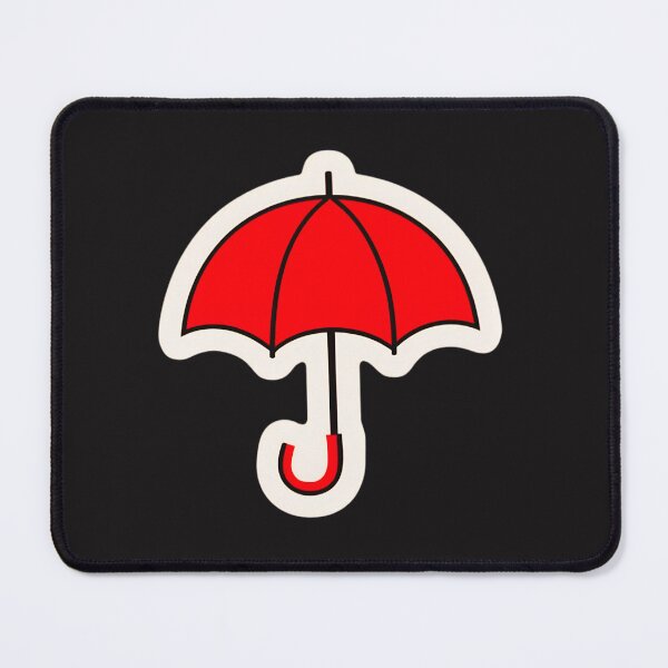 Item preview, Red Umbrella Radiance: Brightening Rainy Days designed and sold by DIGITALXYZ.