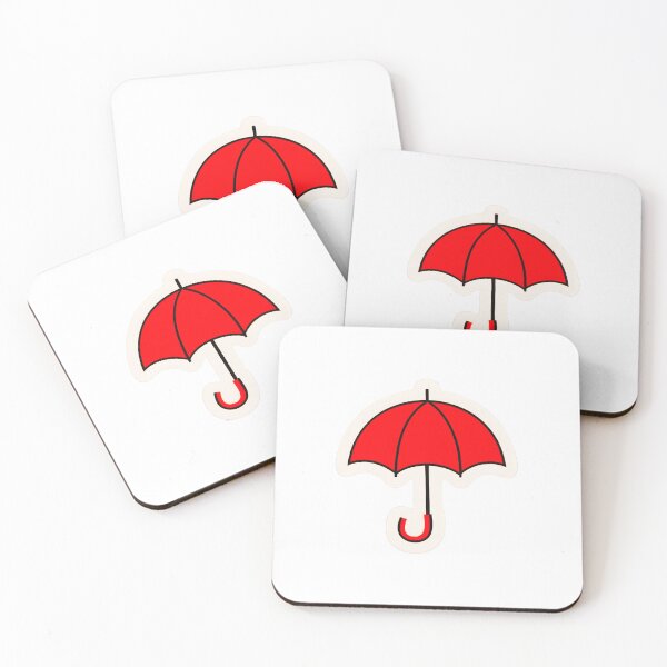 Item preview, Red Umbrella Radiance: Brightening Rainy Days designed and sold by DIGITALXYZ.