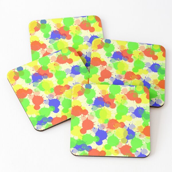 Item preview, Bright colorful painting splatter designed and sold by lola-mhkh.